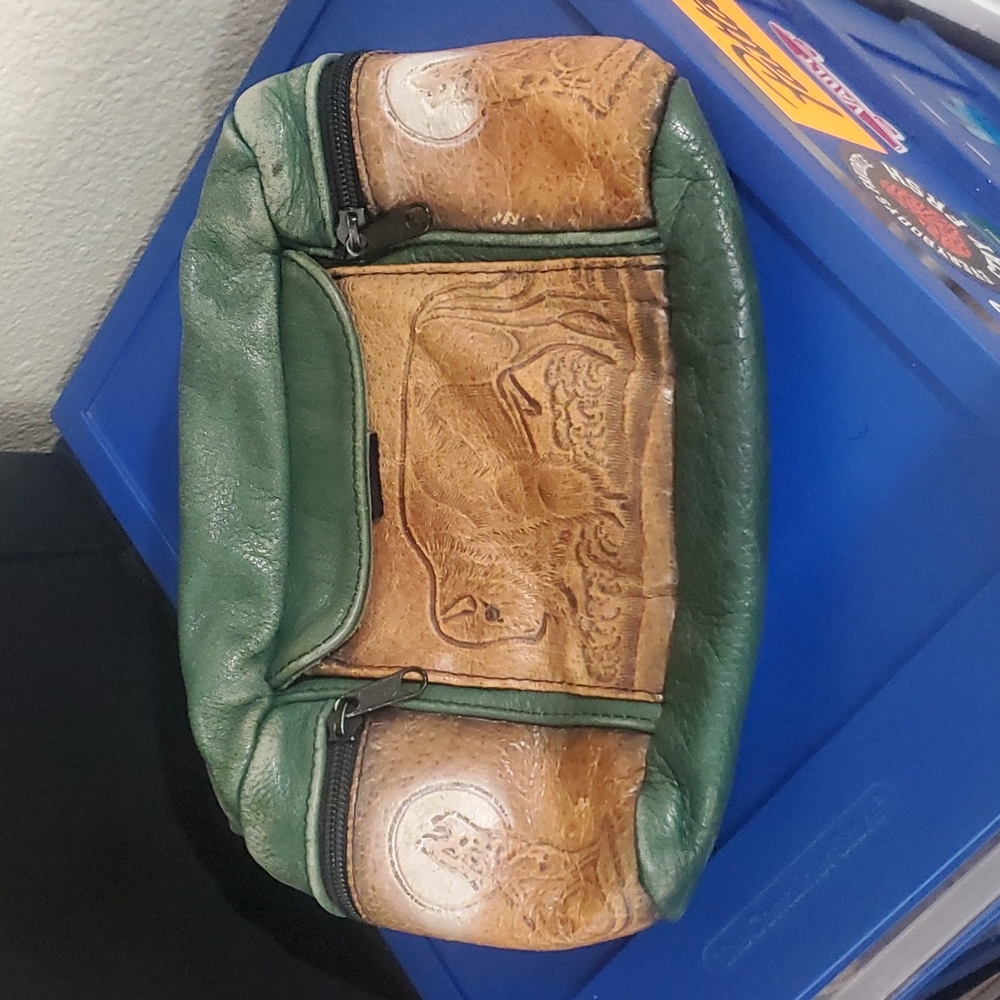 Leather fanny pack